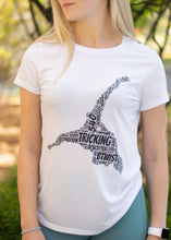 Load image into Gallery viewer, TRICKING WORD ART TEE - WOMEN'S