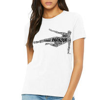 Load image into Gallery viewer, PARKOUR WORD ART TEE - WOMEN&#39;S
