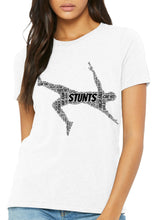 Load image into Gallery viewer, STUNTS WORD ART TEE - WOMEN'S