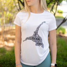 Load image into Gallery viewer, TRICKING WORD ART TEE - WOMEN&#39;S
