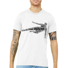 Load image into Gallery viewer, PARKOUR WORD ART TEE - MEN&#39;S

